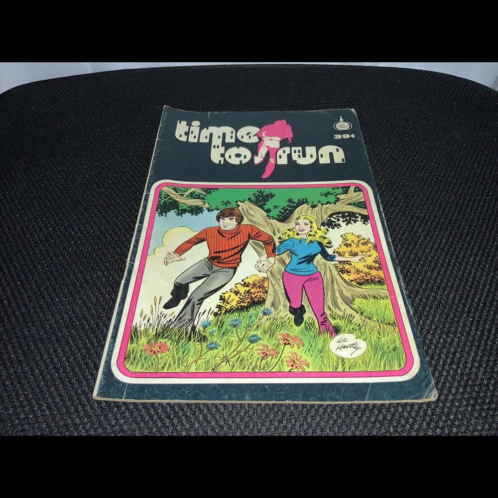 TIME TO RUN #1 (1975) Billy Graham, Al Hartley, Spire Christian Comics